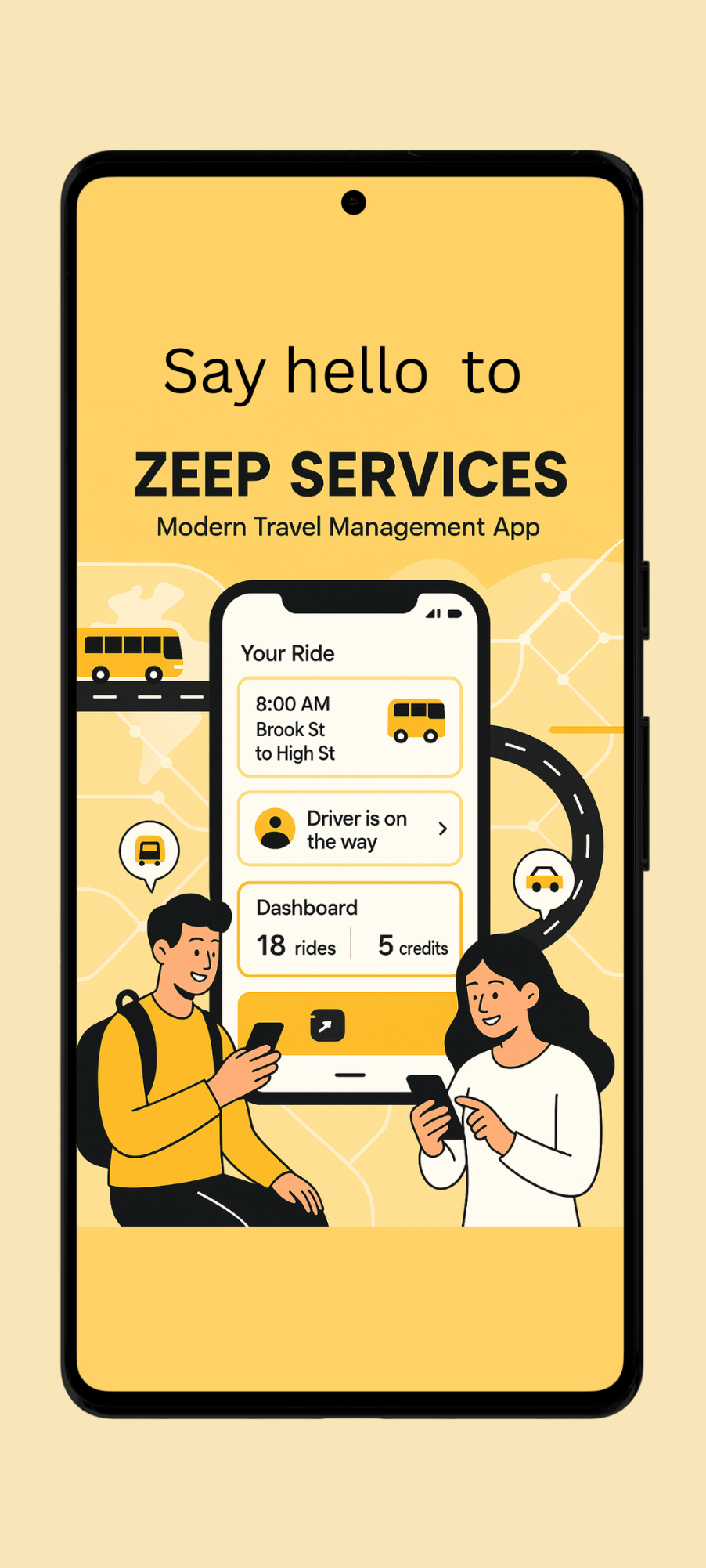 Zeep Service (Commuting Application)